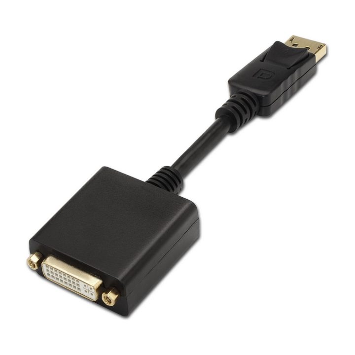 AISENS A125-0133 adaptador de cabo de vídeo 0,15 m DisplayPort DVI…