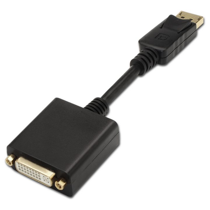 AISENS A125-0133 adaptador de cable de vídeo 0,15 m DisplayPort DVI…