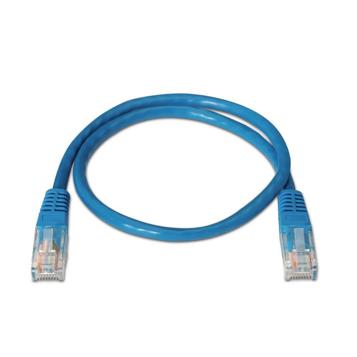 AISENS A133-0191 Blue Network Cable 1 m Cat5e U/UTP (UTP)