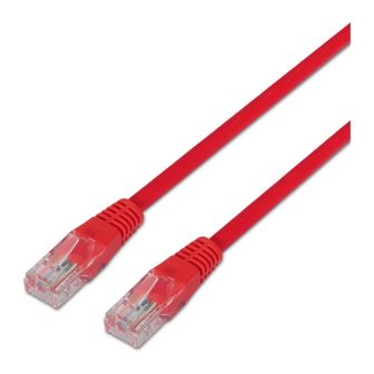 AISENS A135-0240 cabo de rede Vermelho 3 m Cat6 U/UTP (UTP)