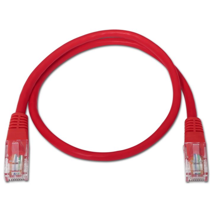 AISENS A135-0240 cable de red Rojo 3 m Cat6 U/UTP (UTP)