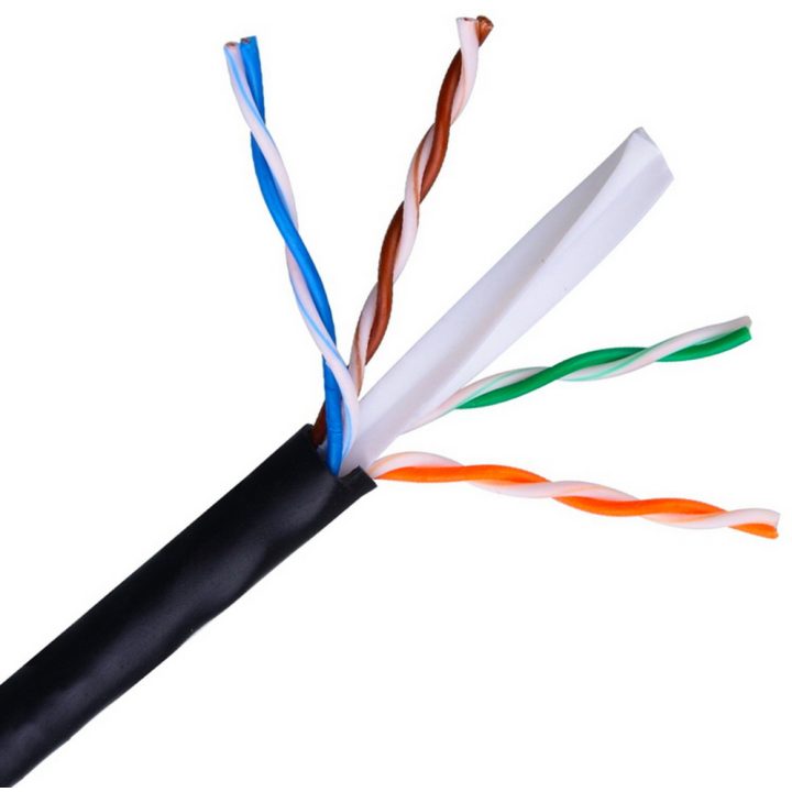 AISENS A135-0263 Black Network Cable 100 m Cat6 U/UTP (UTP)