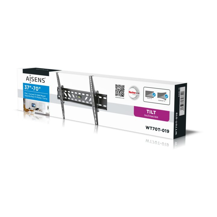 AISENS WT70T-019 soporte para TV 70" Negro
