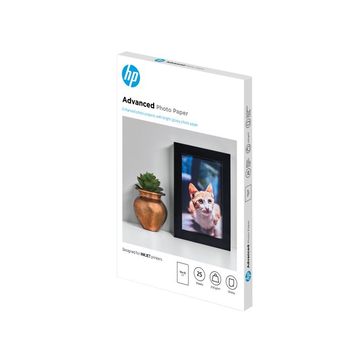 HP Advanced Photo Paper, glossy, 250 g/m2, 10 x 15 cm (101 x 152 mm)…