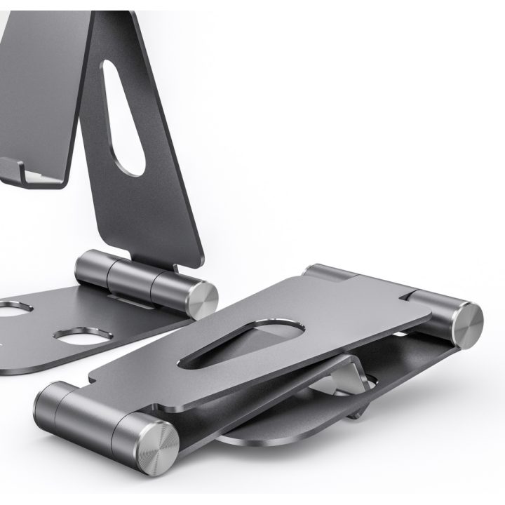 AISENS Adjustable XL Desktop Stand (2 Hinges) for Mobile / Tablet…
