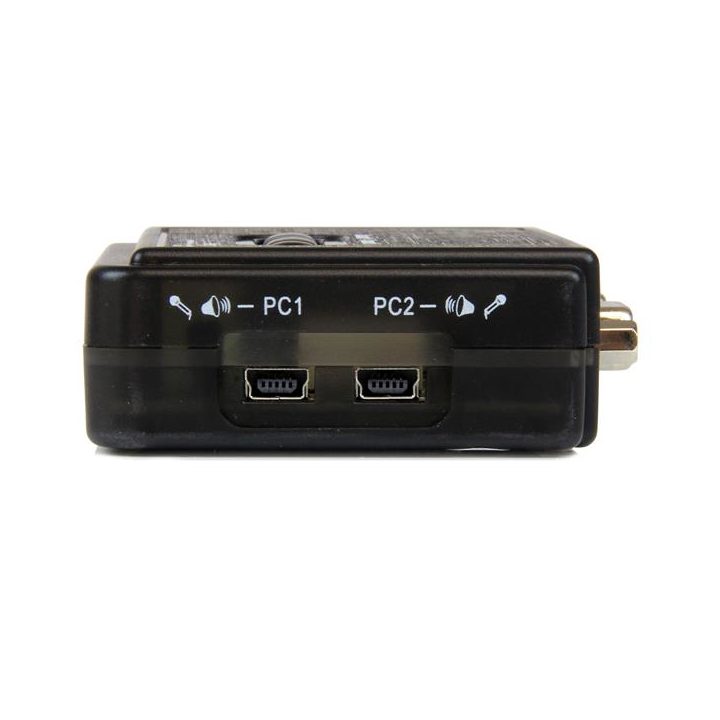 StarTech.com All-in-One 2-Port KVM Switch Kit - USB - VGA Audio and…