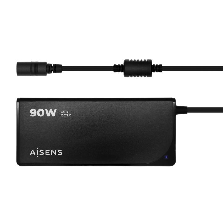 AISENS ASLC-90WAUTO-BK adaptador e inversor de corriente Interior 90…