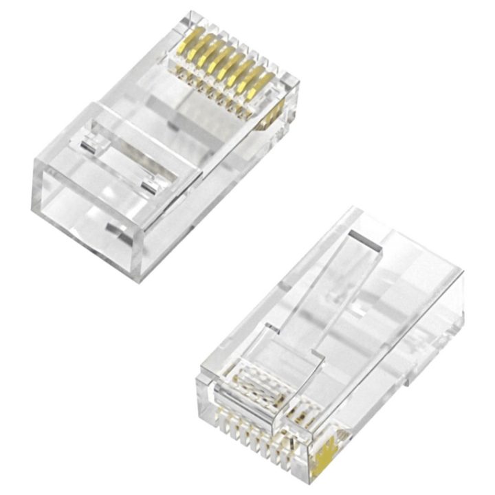 AISENS RJ45 Connector 8-Wire CAT.6 AWG24 (50 pcs)