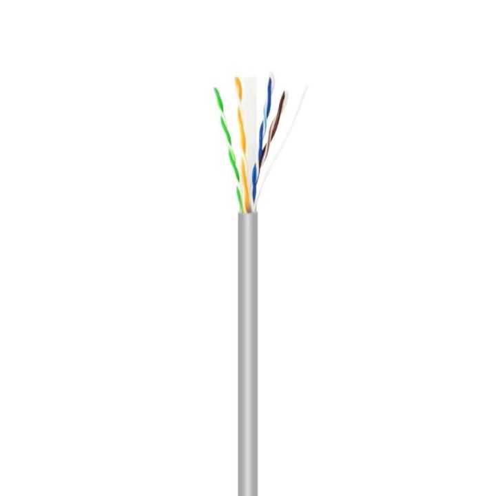 AISENS Cable de Red RJ45 Cat.6 UTP Rigido AWG23 CCA (aleacion), Gris…
