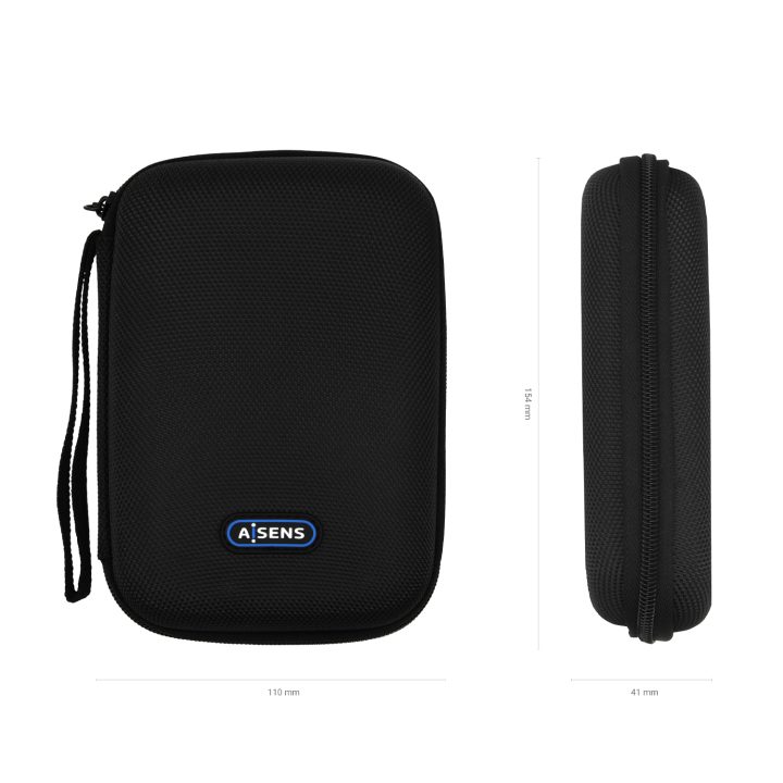 AISENS Estojo Protetor para Caixa Externa 2,5″, Preto