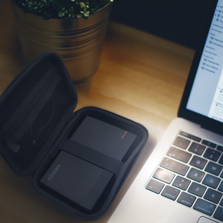 AISENS Protective Case for 2.5" External Enclosure, Black