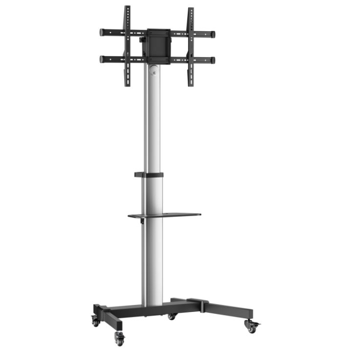 AISENS Floor Stand with Wheel, DVD Tray for Monitor/TV 50Kg from…