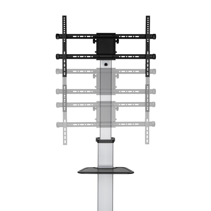 AISENS Floor Stand with Wheel, DVD Tray for Monitor/TV 50Kg from…