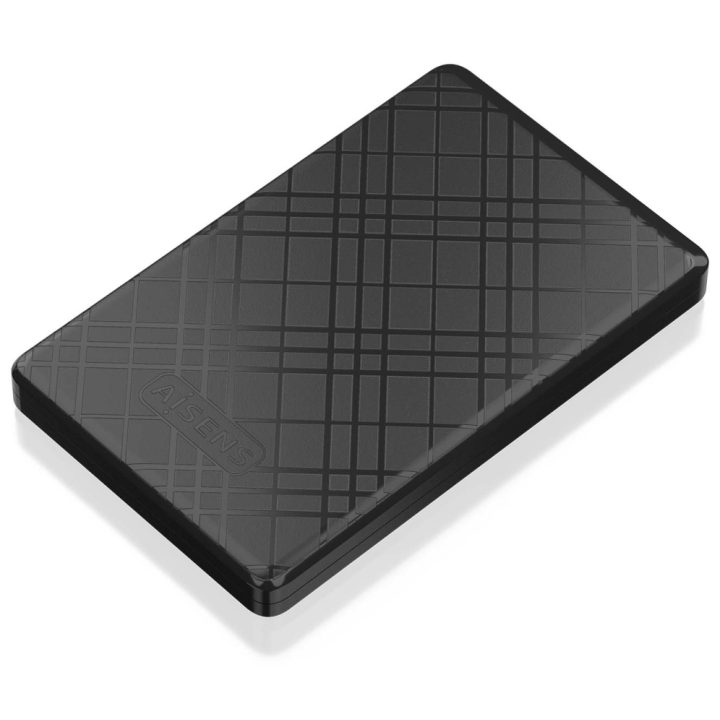 AISENS 2.5" External Enclosure ASE-2522B 9.5mm SATA to USB 3.0/USB3.1…