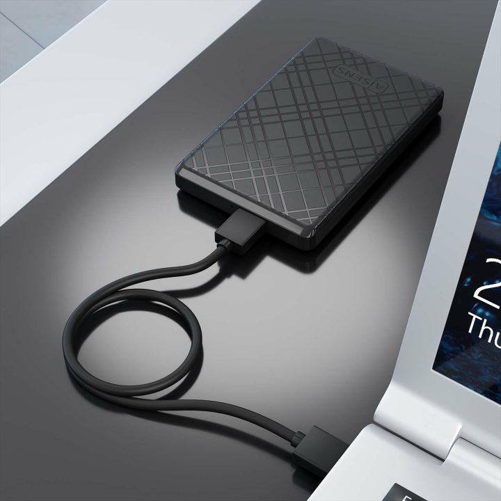 AISENS Caixa Externa 2,5" ASE-2522B 9.5mm SATA para USB 3.0/USB3.1…