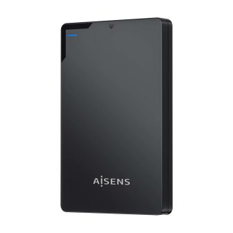 AISENS Caixa Externa 2,5″ 9.5mm SATA a USB 3.0/USB3.1 Gen1, Preta