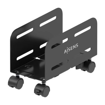 Suporte Metálico Ajustável de Chão para CPU AISENS, Preto