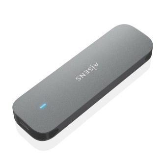 AISENS Caixa Externa M.2 (NGFF) ASM2-006GRY SATA para USB3.1 Gen1…