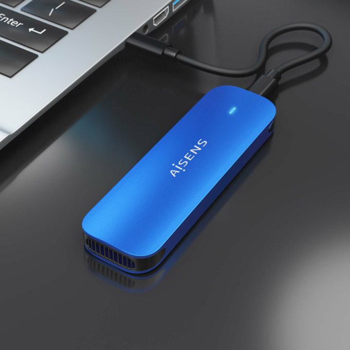 AISENS ASM2-026BLU caixa para disco rígido externo Caixa externa para…