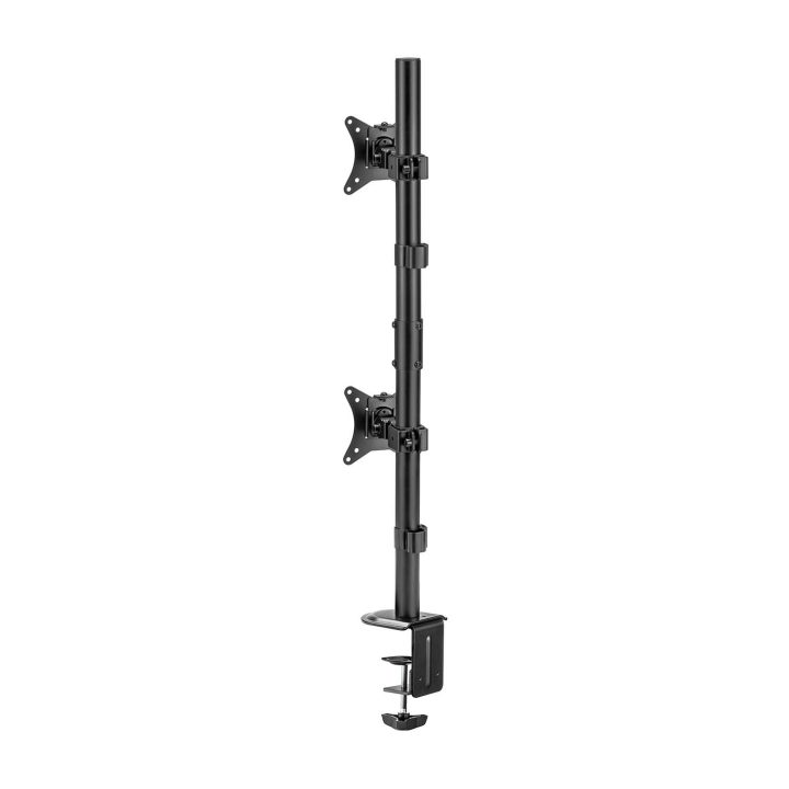 AISENS Eco Rotating and Tilting Desktop Stand for 2 Monitors/TVs 9kg…