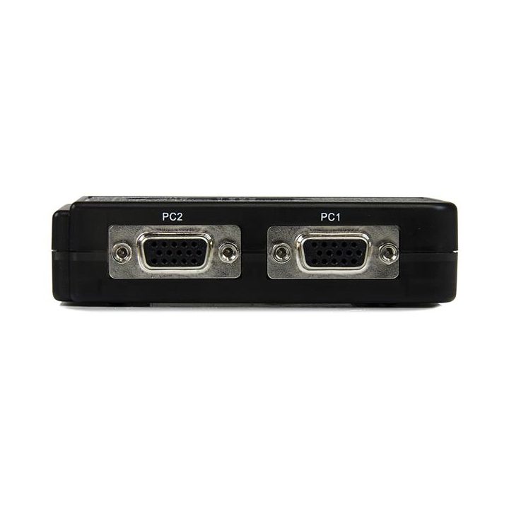 StarTech.com Juego de Conmutador KVM de 2 puertos con todo incluido -…