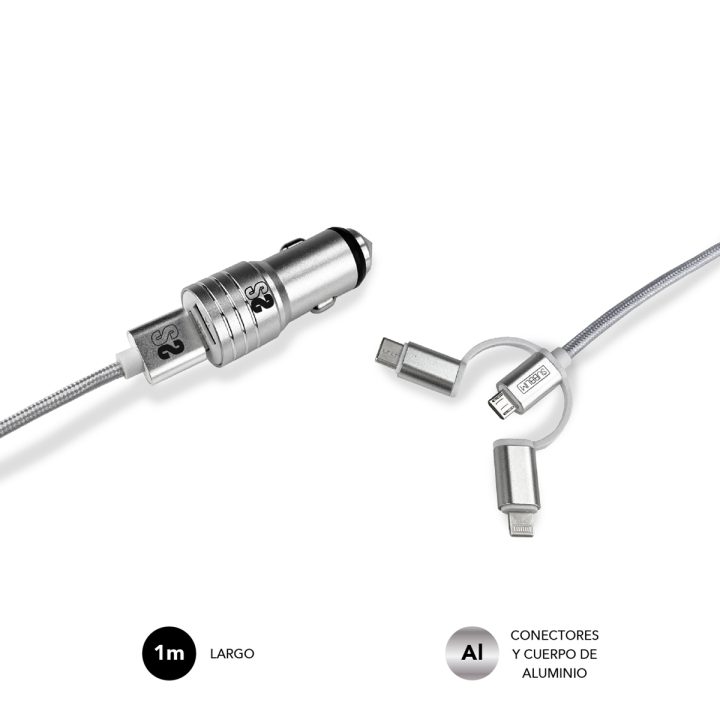 Subblim 12W USB Type-A Car Charger (SUB-CHG-4CC001)