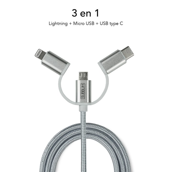 Carregador de carro Subblim 12W USB tipo A (SUB-CHG-4CC001)