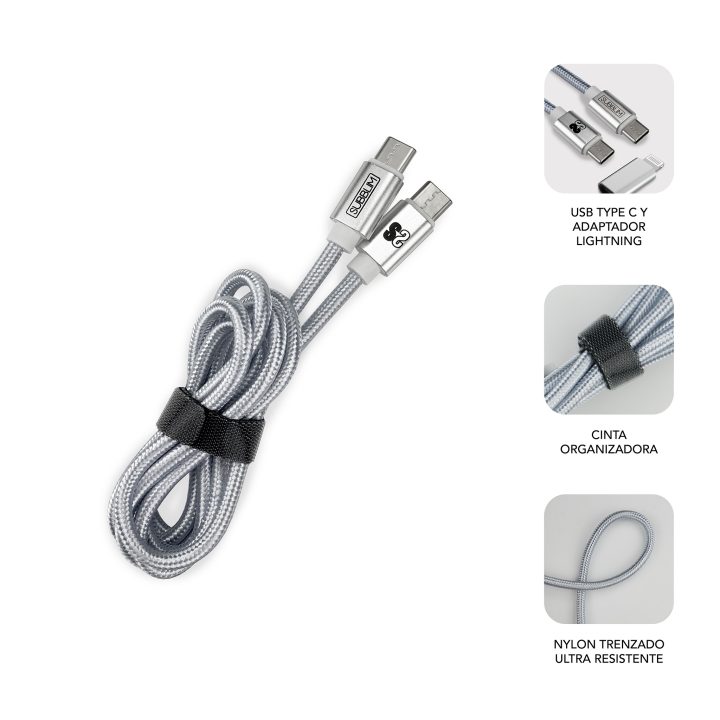 Subblim Dual Car Charger PD20W+qc3.0+c to c/Lightning s…