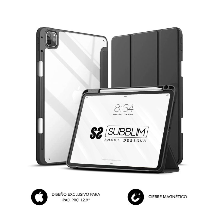 Subblim Clear Shock Case for iPad Pro 12.9" 2022/2021/2020…