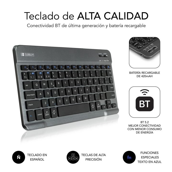 Subblim Keytab Pro BT Samsung Tab A9+ 11" (SUBKT3-BTS060)