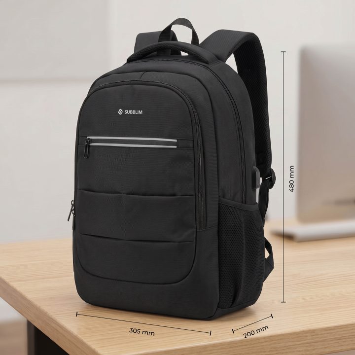 Subblim City Plus Backpack 16" 26L Black (SUBBP-2CPB100)