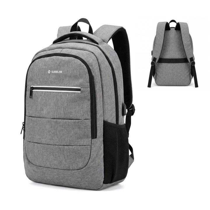 Mochila Subblim SUBBP-2CPB101 City Plus Backpack 16" 26L Cinzento