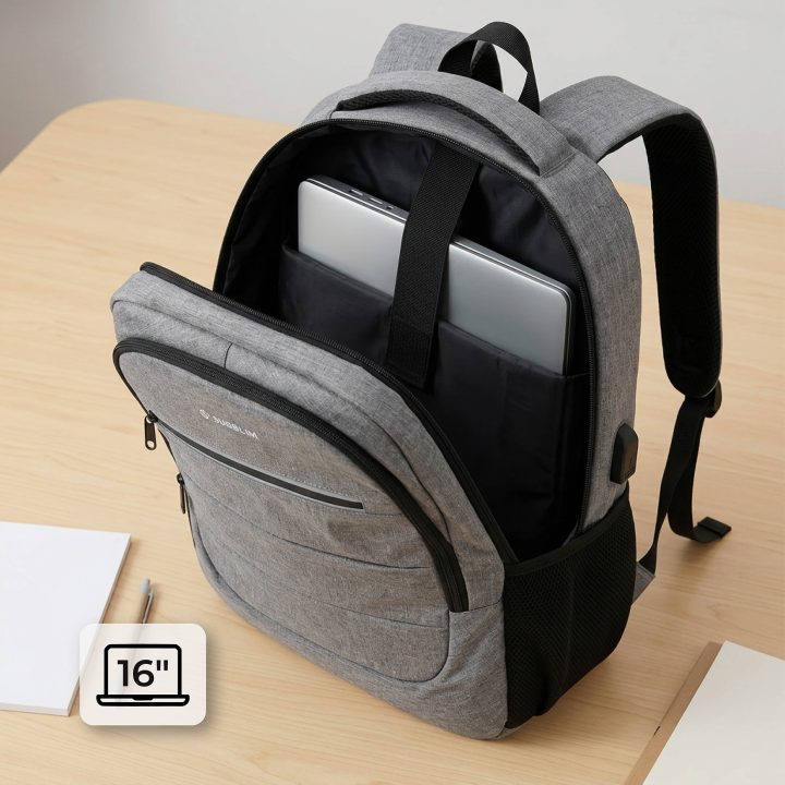 Subblim SUBBP-2CPB101 City Plus Backpack 16" 26L Grey mochila