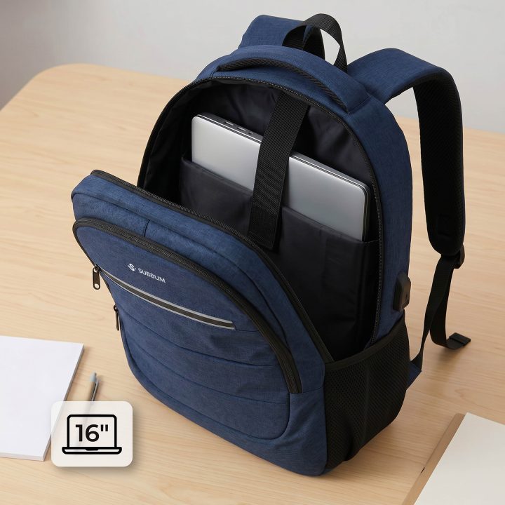 Subblim City Plus Backpack 16" 26L Blue (SUBBP-2CPB102)