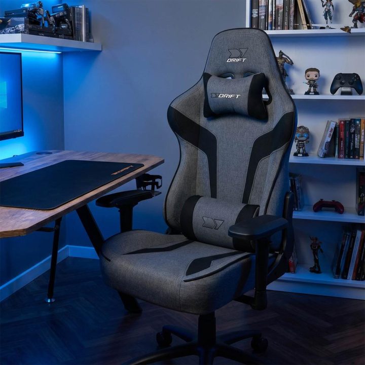 Silla gaming Drift DR90XXL gris