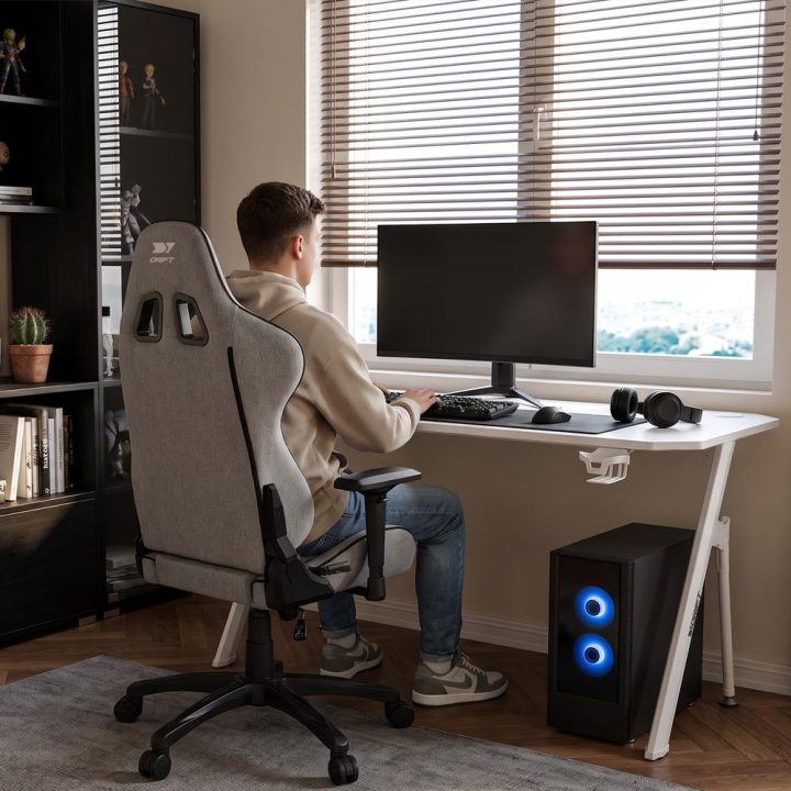 Silla gaming Drift DR190 gris