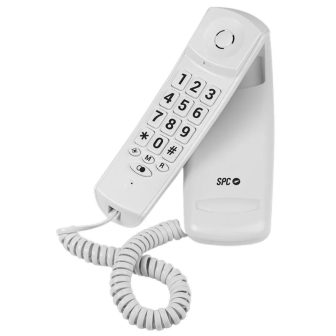 Telefono fijo Spc original lite 2 blanco-tecla r-10 memorias…
