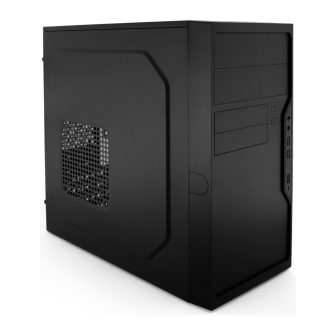 CoolBox M550C MATX CASE USB-C 3.2 GEN1 BASIC500GR 500W