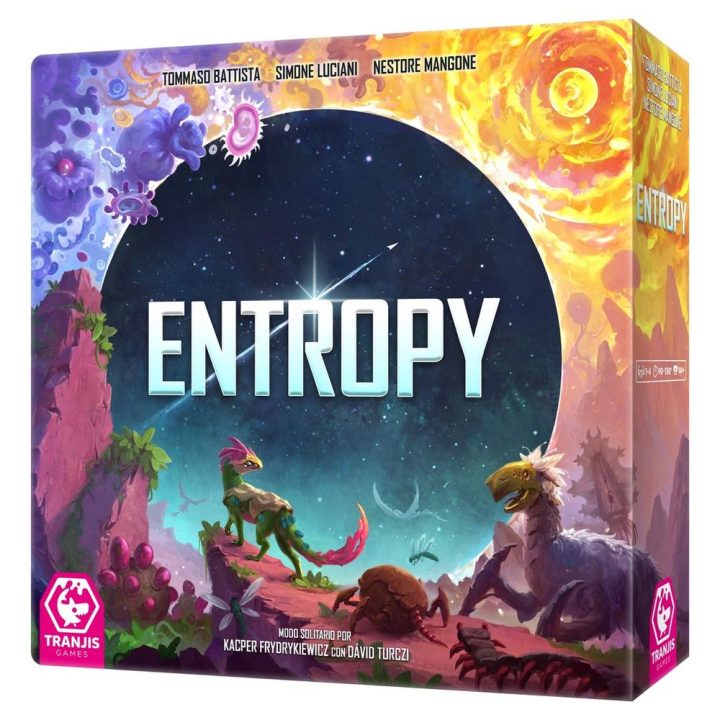 Jogo de tabuleiro Entropy da Tranjis Games SL