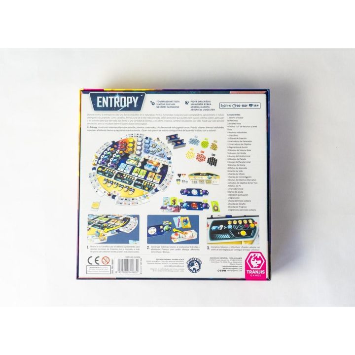 Tranjis Games SL Entropy Board Game