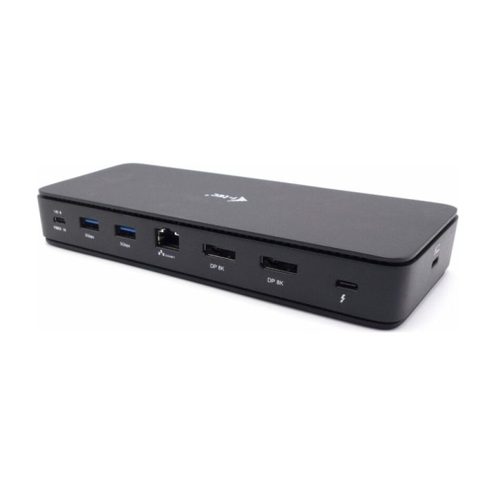 i-tec Thunderbolt 4 Dual DisplayPort Docking Station PRO + Power…