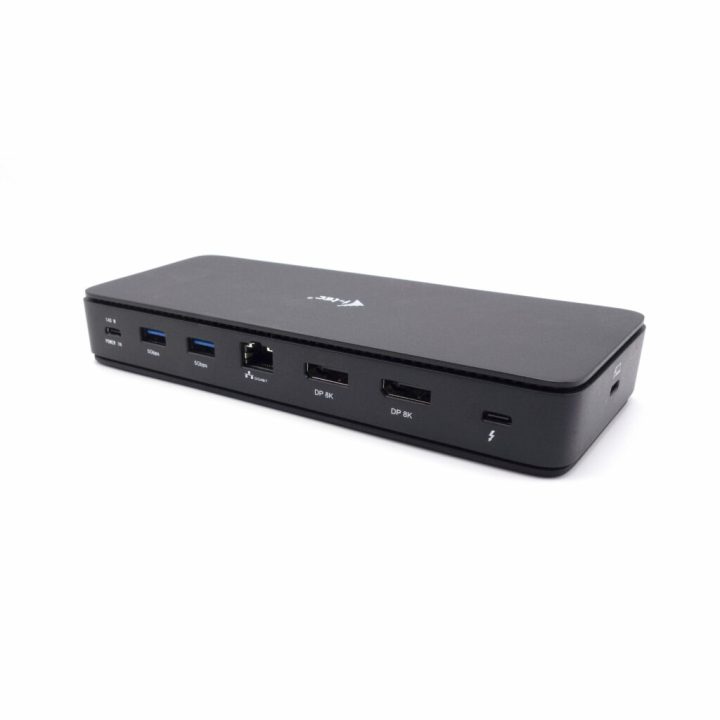 i-tec Thunderbolt 4 Dual DisplayPort Docking Station PRO + Power…