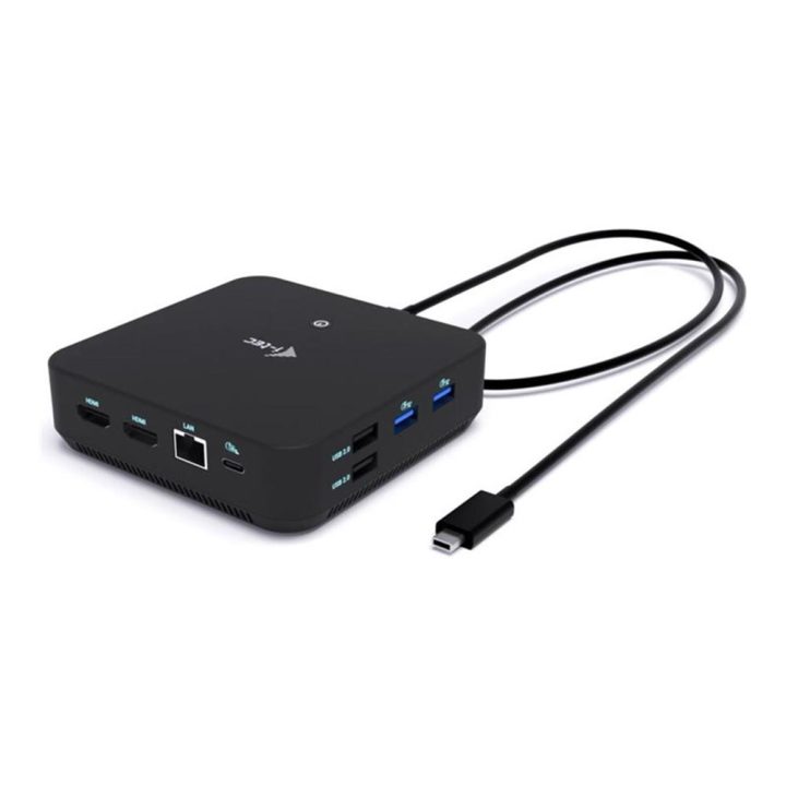 i-tec USB-C DP Dual HDMI Docking Station with Power Delivery 100 W +…