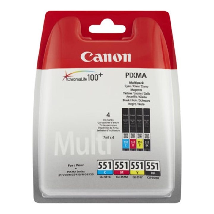 Canon 6509B016 cartucho de tinta 4 peça(s) Original Preto, Ciano…