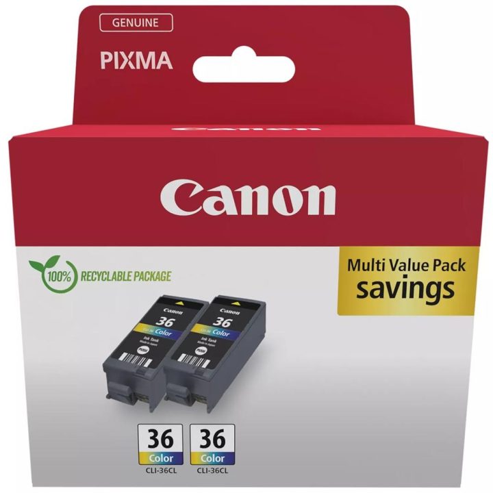 Canon 1511B025 cartucho de tinta 2 peça(s) Original Preto, Ciano…