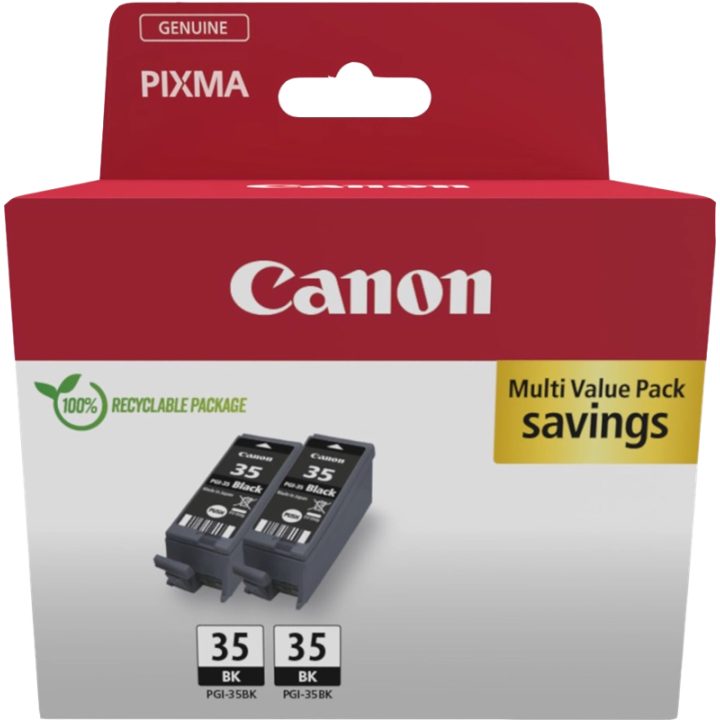 Canon 1509B029 cartucho de tinta 2 pieza(s) Original Negro