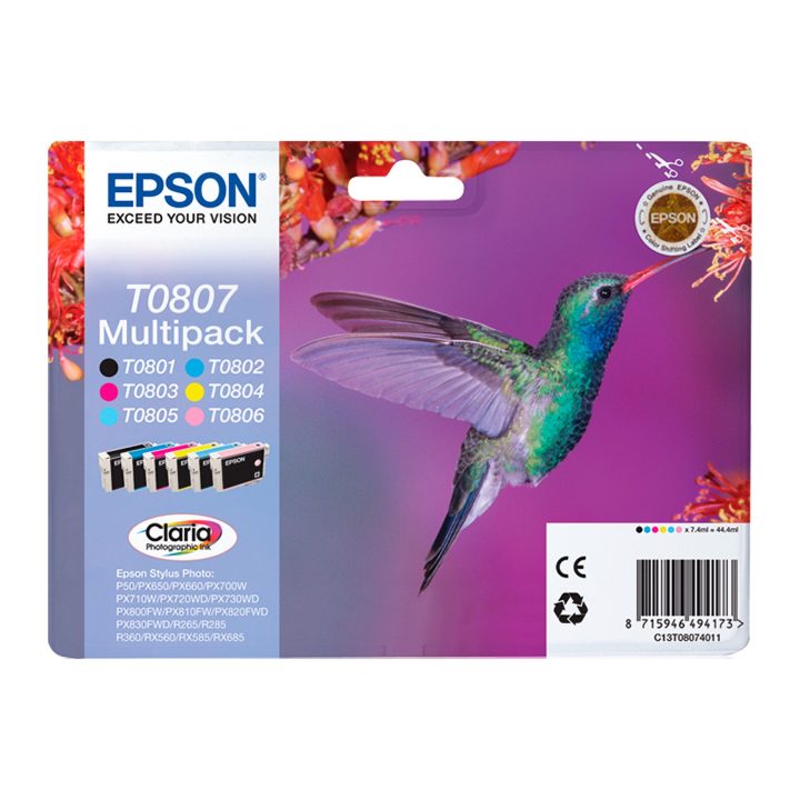 Cartucho Epson Hummingbird T0803 magenta