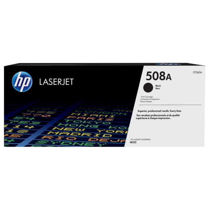 HP Cartucho de tóner original LaserJet 508A preto