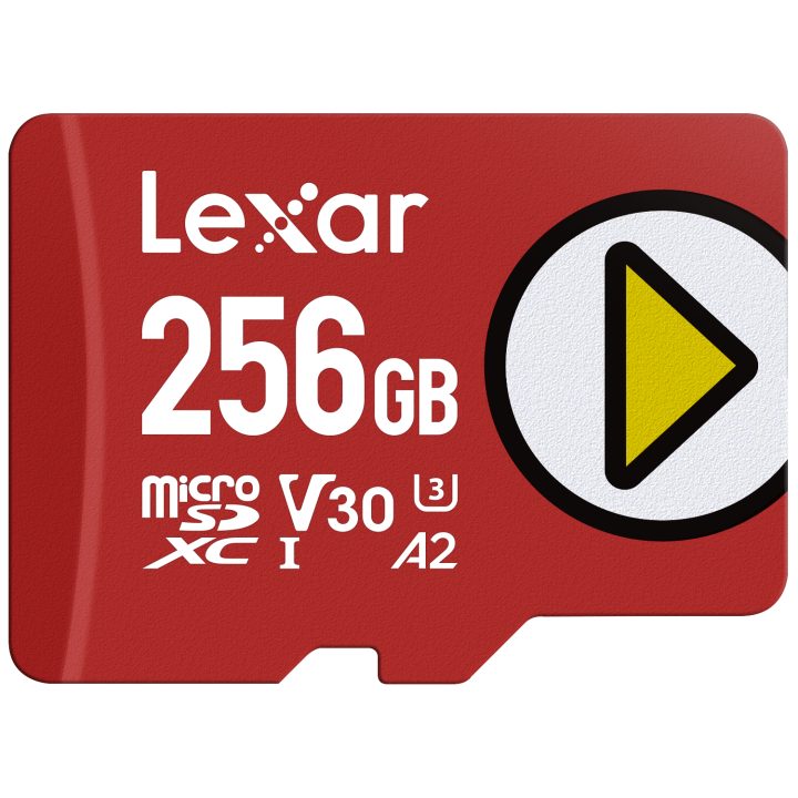 Lexar LMSPLAY256G-BNSNG memória flash 256 GB MicroSDXC UHS-I Classe 10