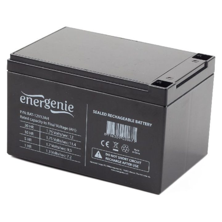 Gembird BAT-12V12AH UPS System Battery Sealed Lead Acid (VRLA) 12 V…